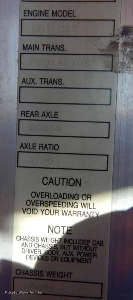 image for item DS1445 1999 Kenworth T800  dump truck