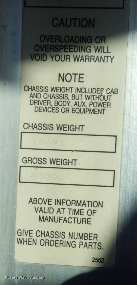 image for item DS1445 1999 Kenworth T800  dump truck