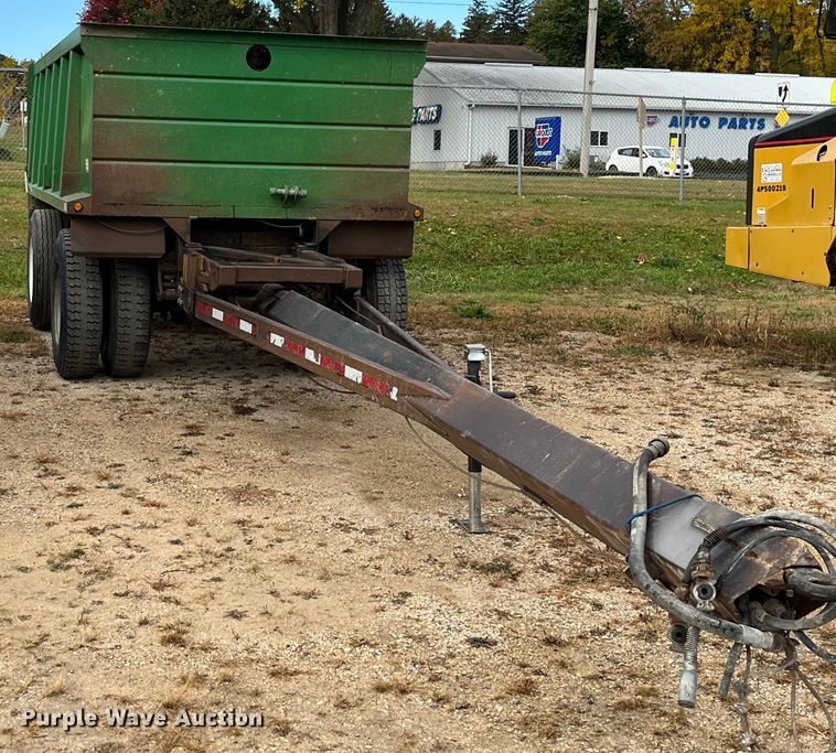image for item DS8235 2000 Brady  end dump pup trailer