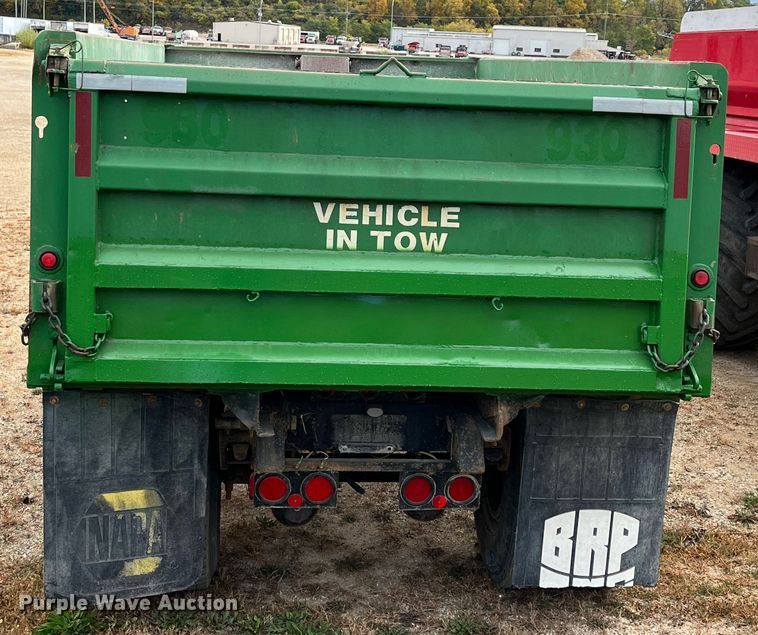 image for item DS8235 2000 Brady  end dump pup trailer
