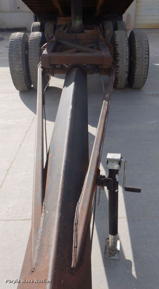 image for item DS8235 2000 Brady  end dump pup trailer