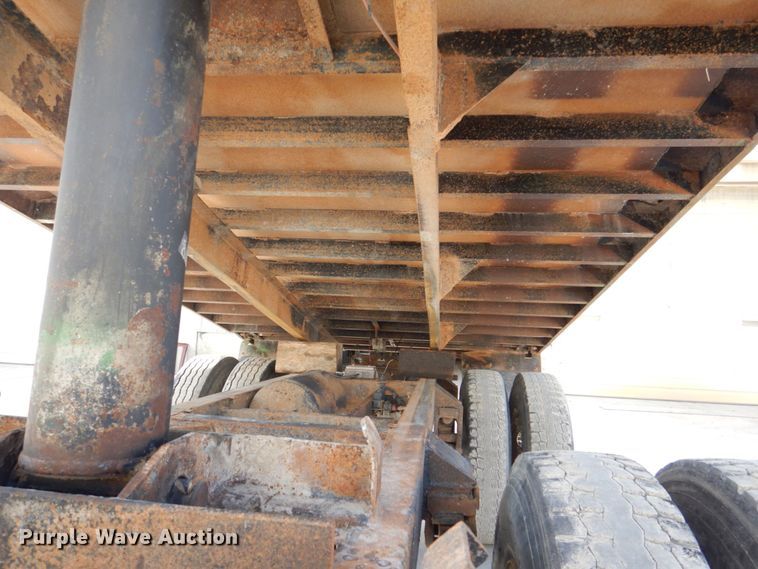 image for item DS8235 2000 Brady  end dump pup trailer