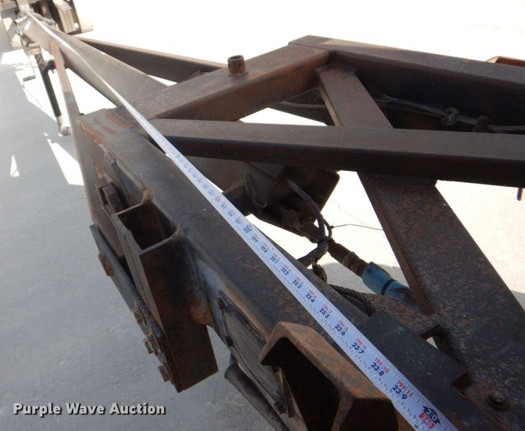 image for item DS8235 2000 Brady  end dump pup trailer