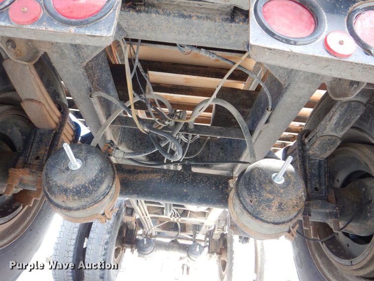 image for item DS8235 2000 Brady  end dump pup trailer