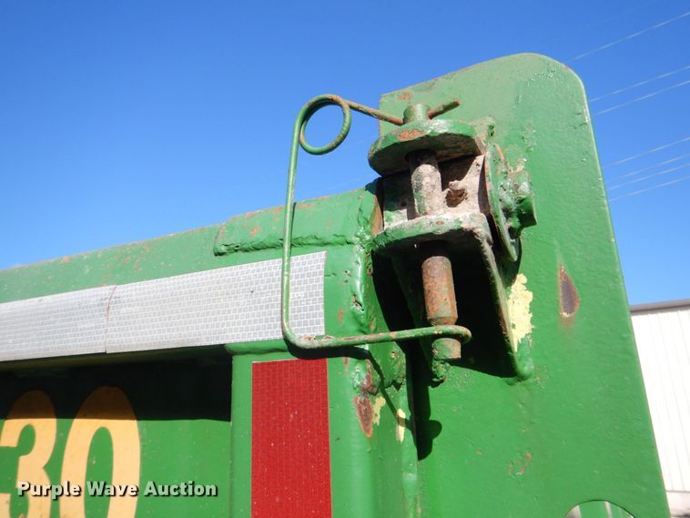 image for item DS8235 2000 Brady  end dump pup trailer