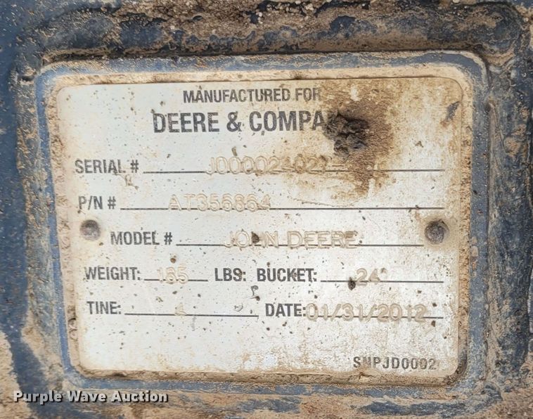 image for item FC9183 2011 John Deere 410J  backhoe