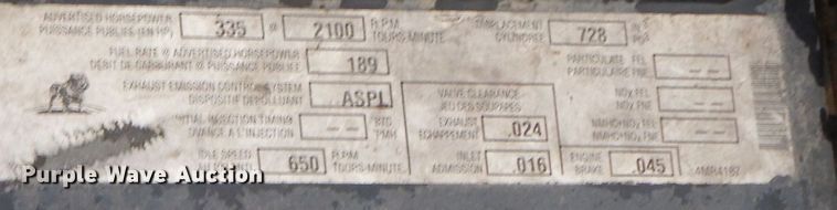 image for item HF9380 2004 Mack DM690S  roll-off container truck