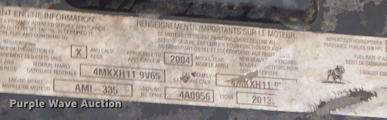 image for item HF9380 2004 Mack DM690S  roll-off container truck