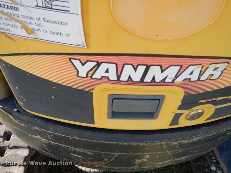 image for item HF9383 2013 Yanmar VI017  mini excavator