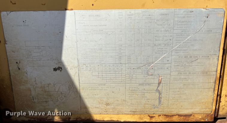 image for item HX9917 1990 Fiat-Allis FD7  dozer