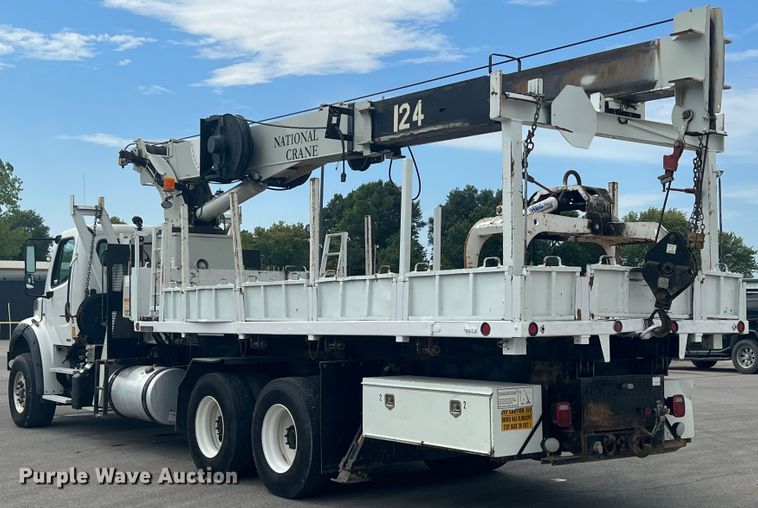 image for item IA9201 2012 Freightliner Business Class M2  crane truck