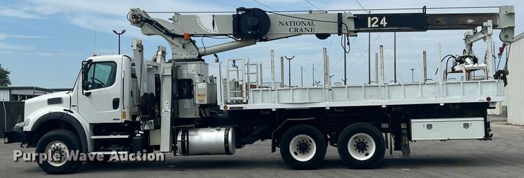 image for item IA9201 2012 Freightliner Business Class M2  crane truck