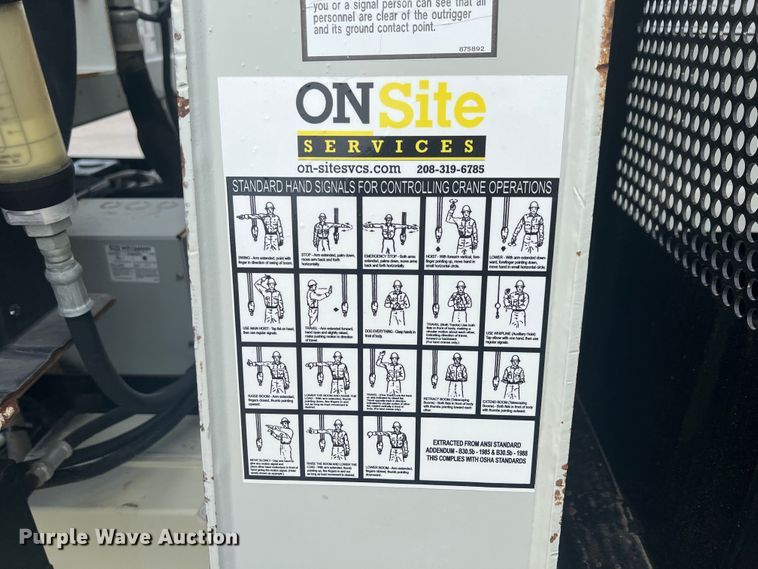 image for item IA9201 2012 Freightliner Business Class M2  crane truck