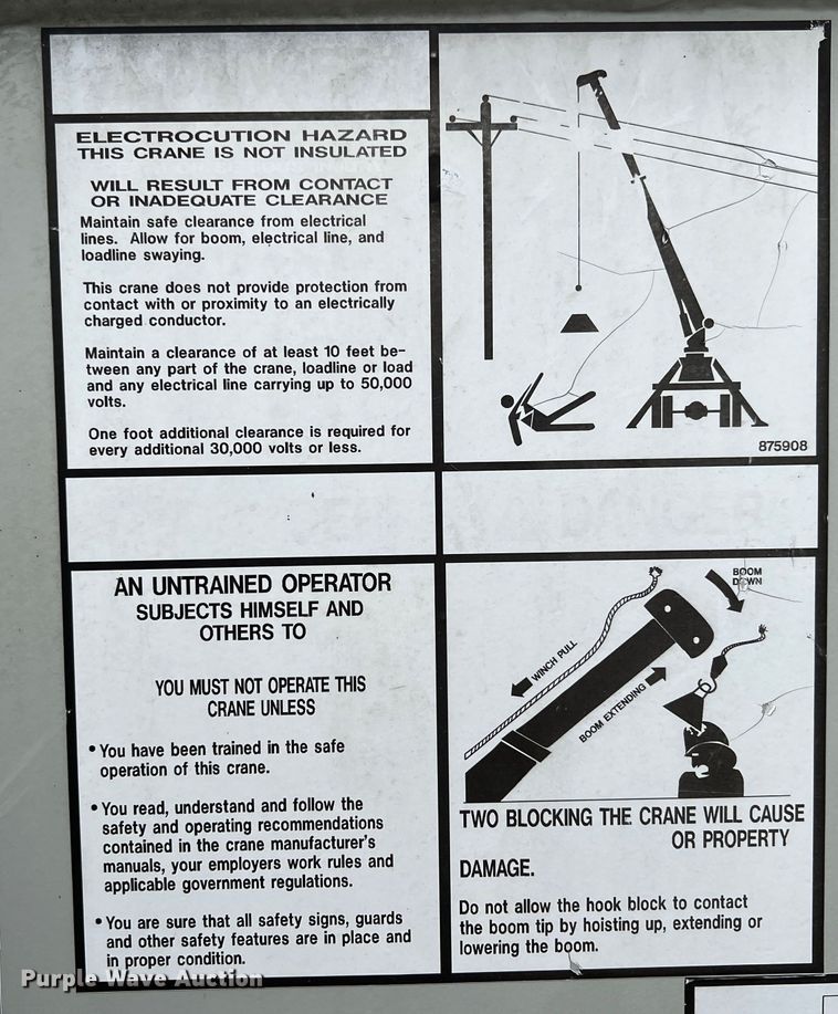 image for item IA9201 2012 Freightliner Business Class M2  crane truck