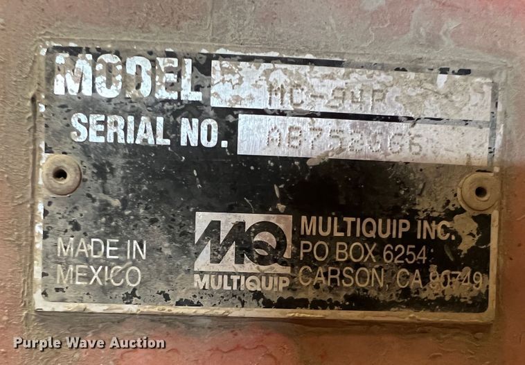image for item IA9221 Multiquip MC-94P  concrete mixer