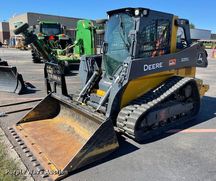 image for item JC9913 2021 John Deere 325G  tracked skid steer loader
