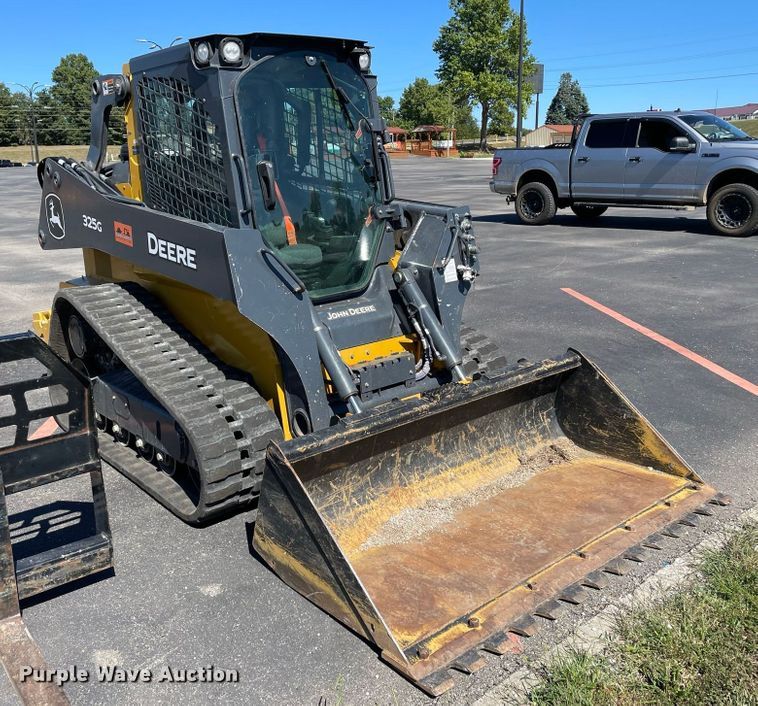image for item JC9913 2021 John Deere 325G  tracked skid steer loader