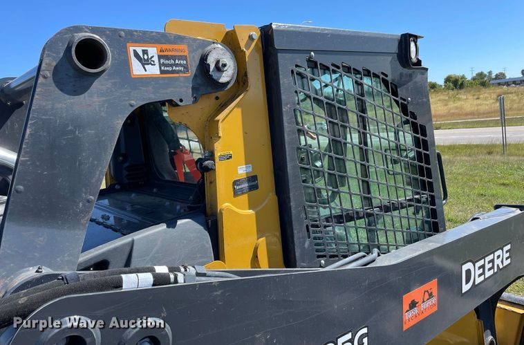 image for item JC9913 2021 John Deere 325G  tracked skid steer loader