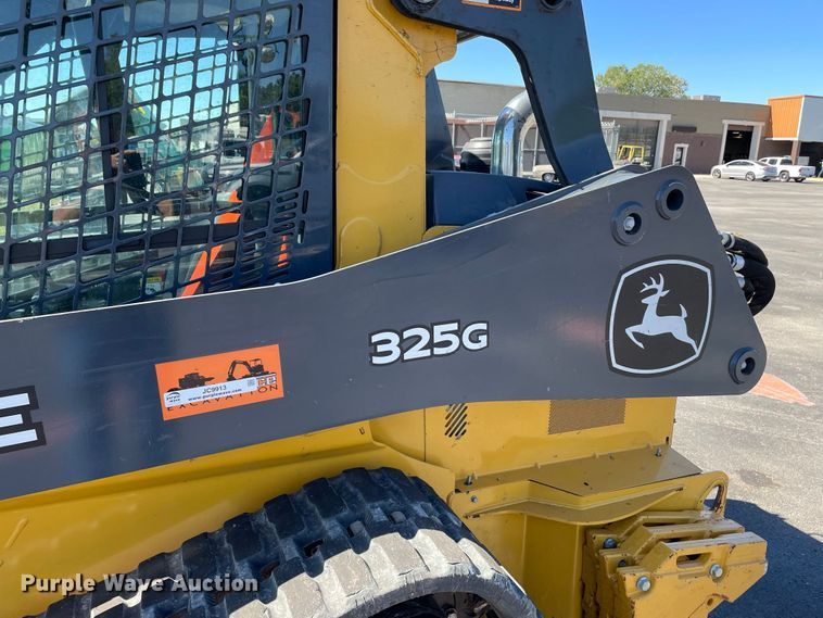 image for item JC9913 2021 John Deere 325G  tracked skid steer loader