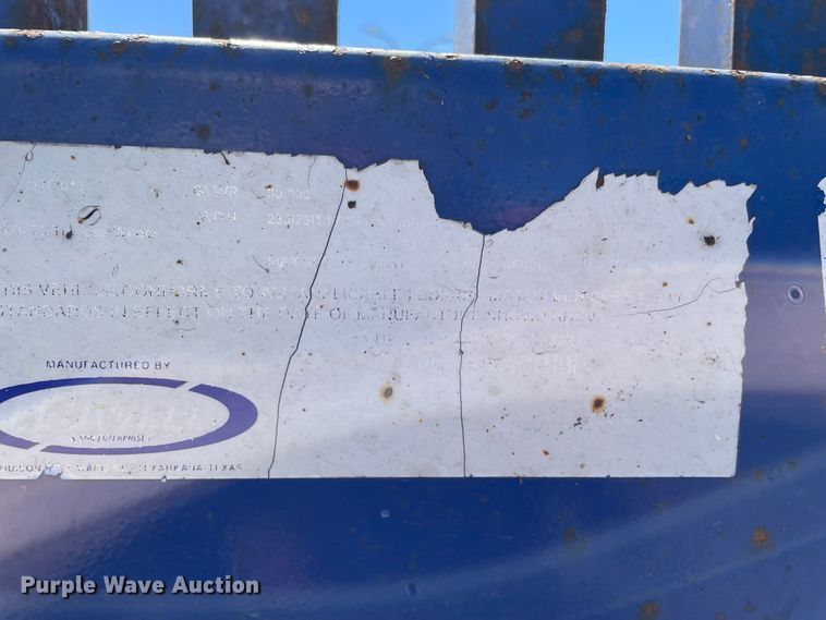 image for item JC9920 2014 Ledwell  equipment trailer