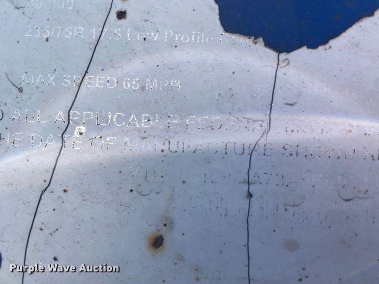 image for item JC9920 2014 Ledwell  equipment trailer