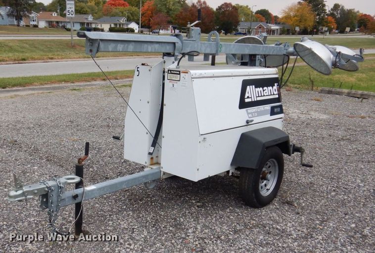 image for item JL9920 2009 Allmand NL7.5  light plant