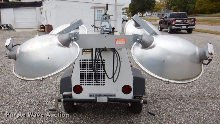 image for item JL9920 2009 Allmand NL7.5  light plant