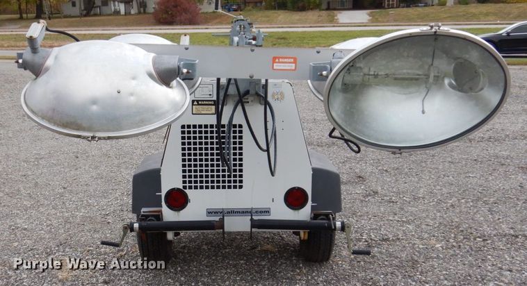 image for item JL9921 2009 Allmand NL7.5  light plant