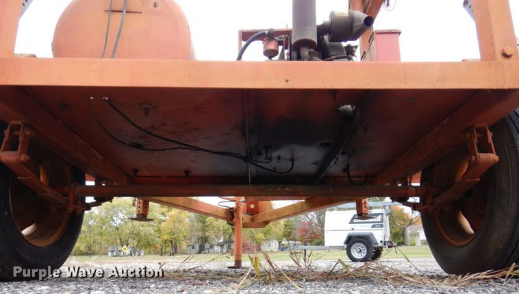 image for item JL9923 Midwest Construction Services  arrow board trailer