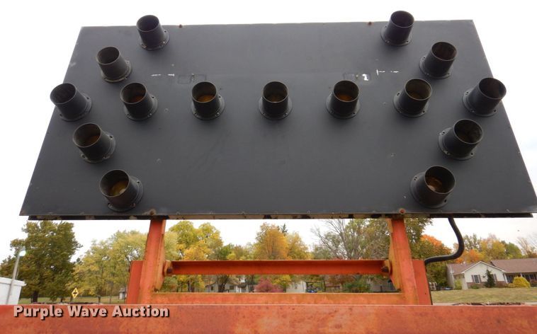 image for item JL9923 Midwest Construction Services  arrow board trailer