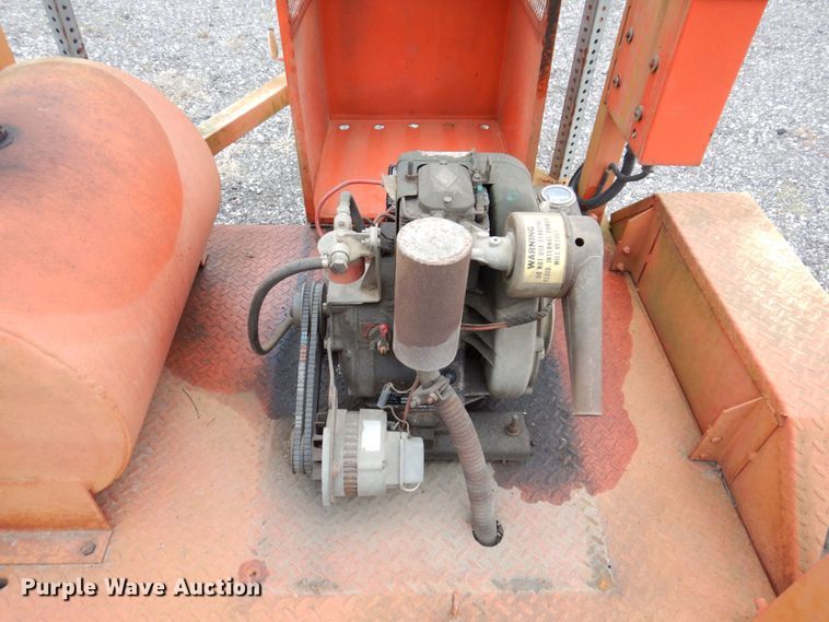 image for item JL9923 Midwest Construction Services  arrow board trailer