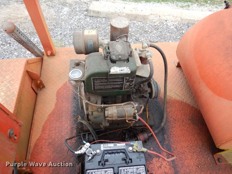 image for item JL9923 Midwest Construction Services  arrow board trailer