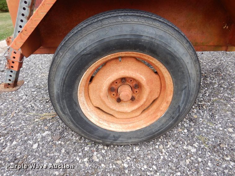 image for item JL9923 Midwest Construction Services  arrow board trailer