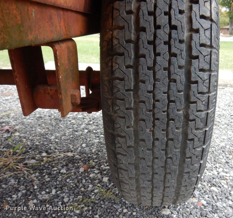 image for item JL9923 Midwest Construction Services  arrow board trailer