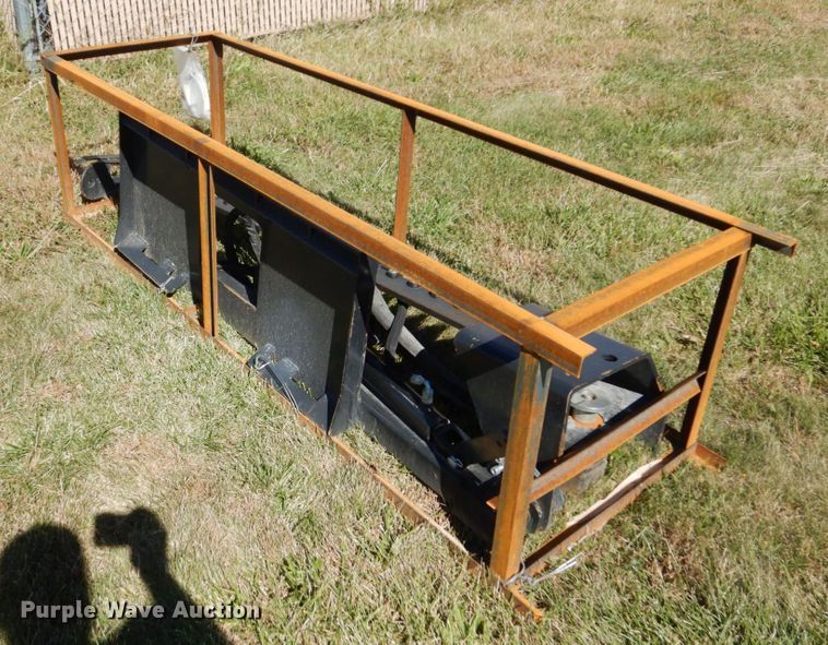 image for item JL9932 Wolverine  skid steer sickle mower