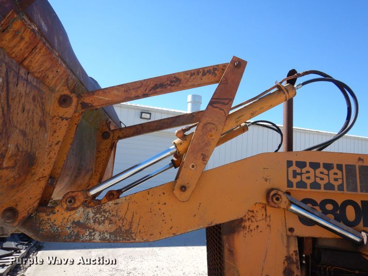 image for item JL9934 1976 Case 680E  backhoe