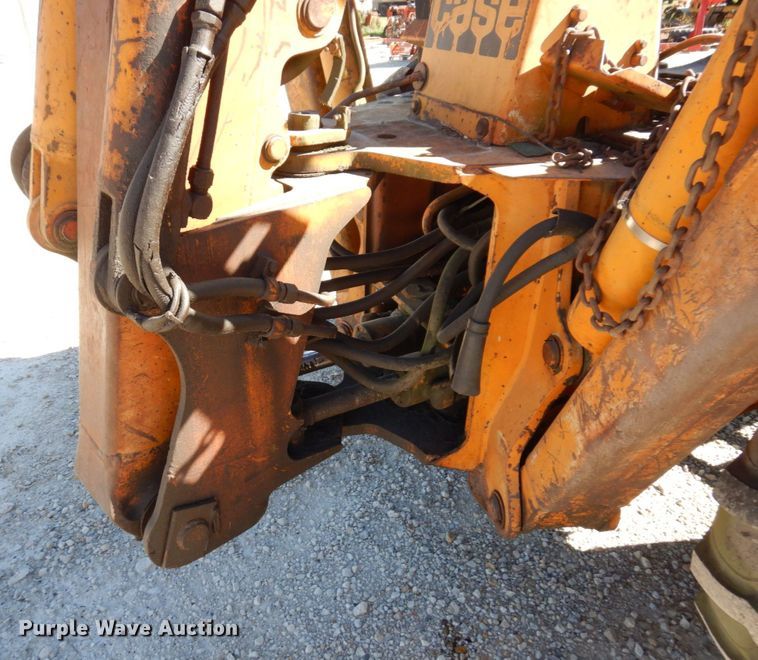 image for item JL9934 1976 Case 680E  backhoe