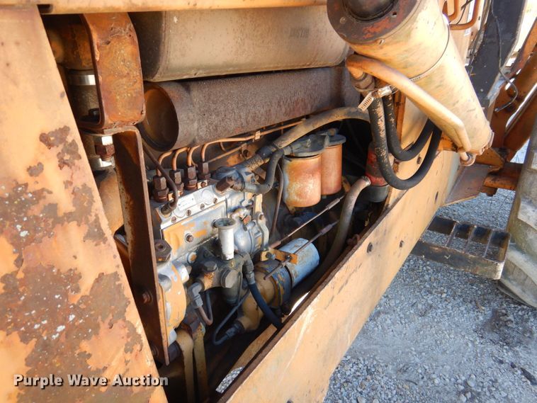 image for item JL9934 1976 Case 680E  backhoe