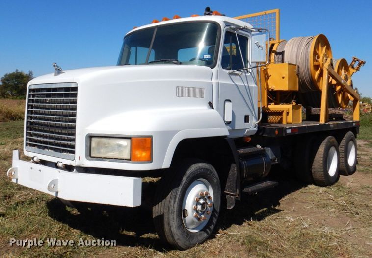 image for item JL9936 1996 Mack CH613  cable puller truck