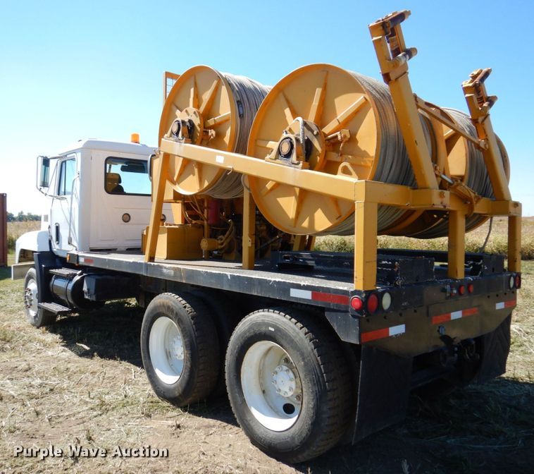 image for item JL9936 1996 Mack CH613  cable puller truck