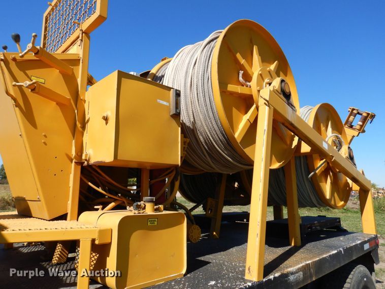 image for item JL9936 1996 Mack CH613  cable puller truck