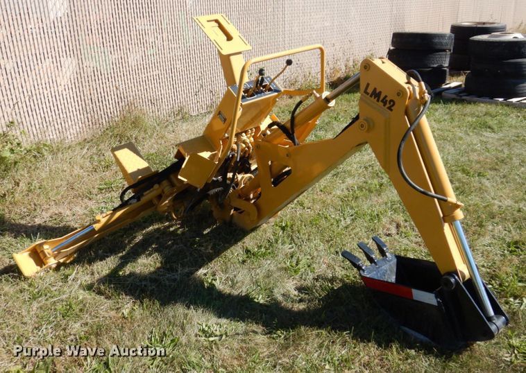 image for item JL9940 Vermeer B500  backhoe attachment