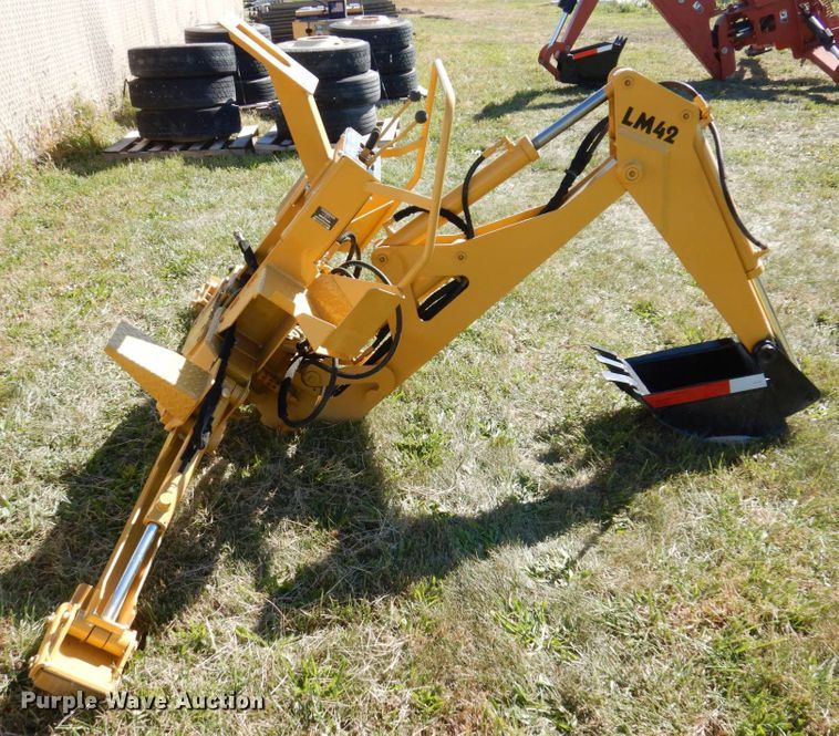 image for item JL9940 Vermeer B500  backhoe attachment