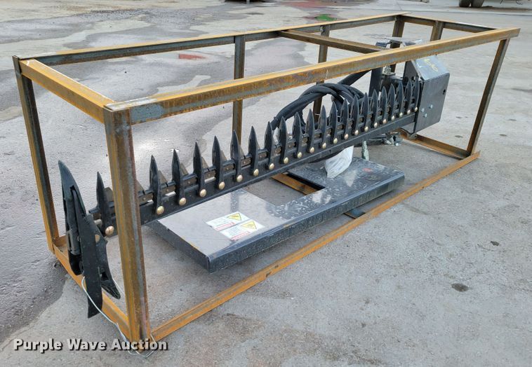 image for item JZ9064 Wolverine  72" W skid steer sickle mower