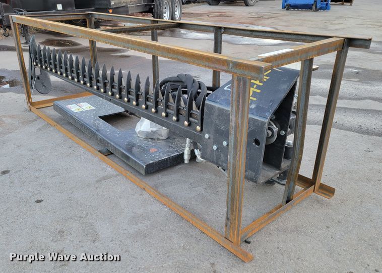 image for item JZ9064 Wolverine  72" W skid steer sickle mower