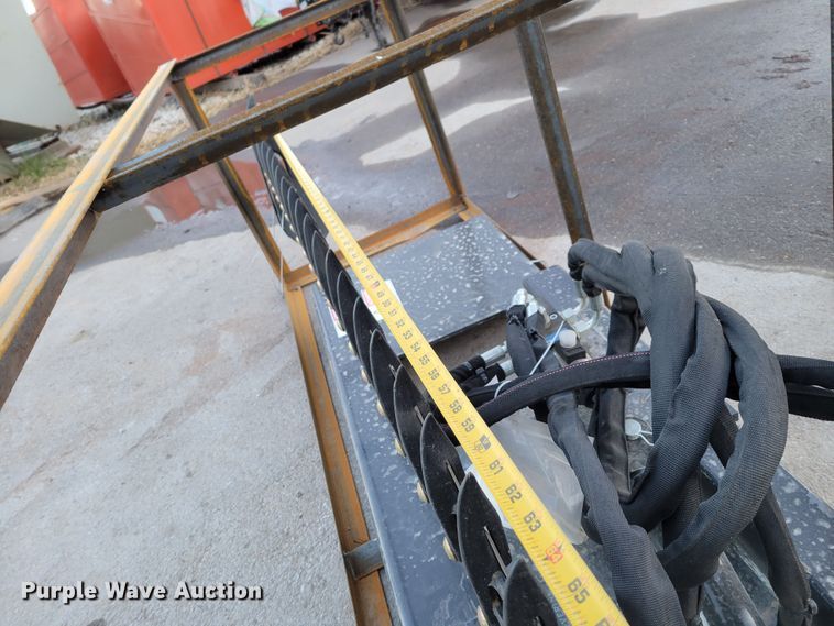 image for item JZ9064 Wolverine  72" W skid steer sickle mower