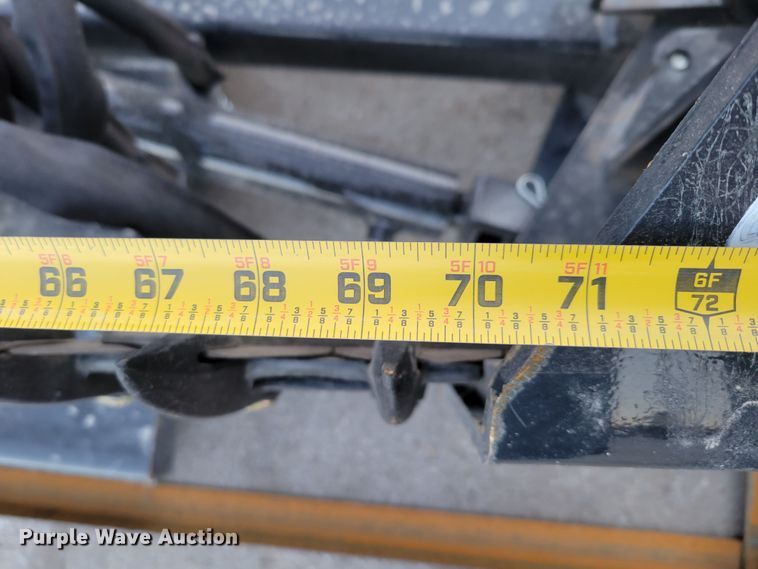 image for item JZ9064 Wolverine  72" W skid steer sickle mower