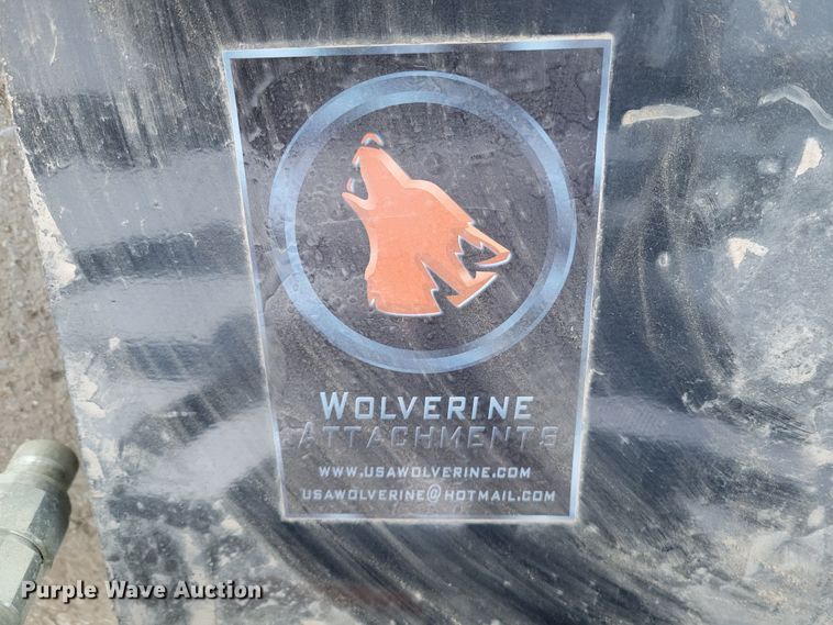 image for item JZ9064 Wolverine  72" W skid steer sickle mower