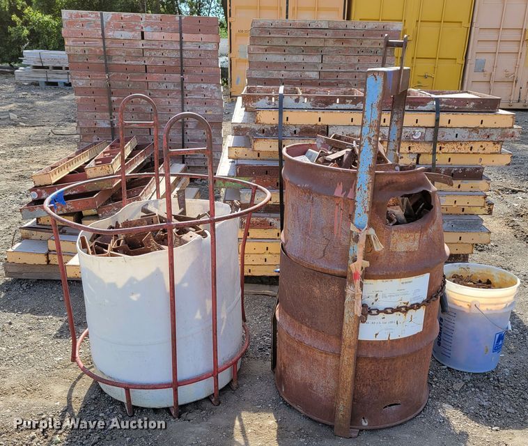 image for item JZ9110 Approximately 140 Symons concrete forms