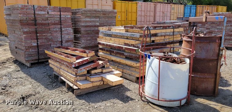 image for item JZ9110 Approximately 140 Symons concrete forms